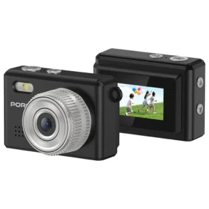 Porodo Lifestyle Snap & Go Mini Digital Camera in Black (PD-ETK06-OG)