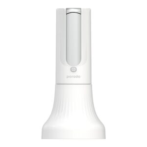 PORODO LIFESTYLE BOTTLE & TABLETOP WATER PUMP DIGITAL DISPLAY AND TOUCH CONTROL WHITE PD-LFDTWD-WH