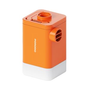 PORODO LIFESTYLE 4 FUNCTION PORTABLE PUMP ORANGE PD-LFST041-OG