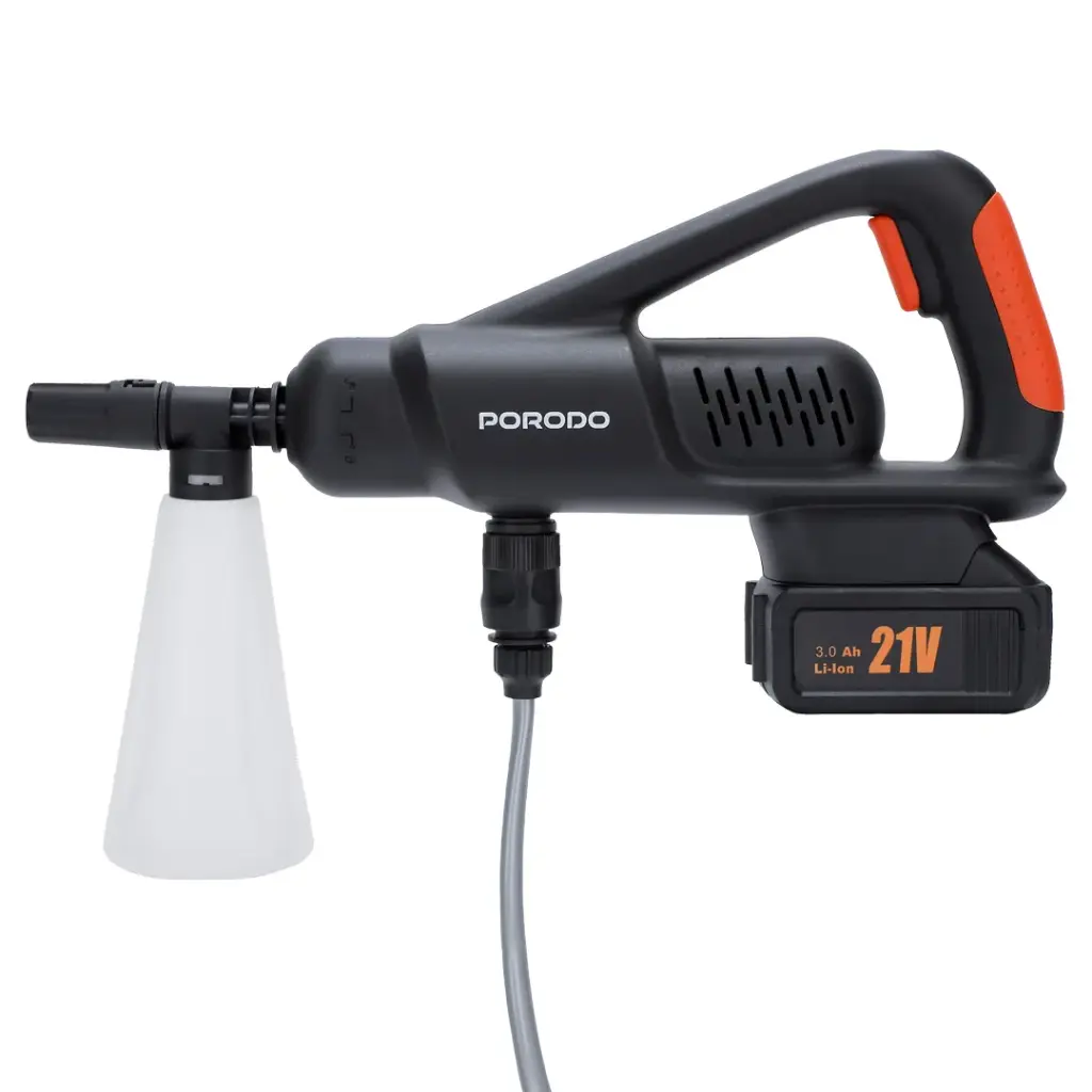 PORODO LIFESTYLE Dual Mode Portable High Pressure Washer - Black (PD-LFST066-BK)