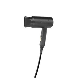 PORODO LIFESTYLE NEGATIVE ION FOLDING NO FRIZZ HAIR DRYER 1200W BLACK PD-LFST071-BK