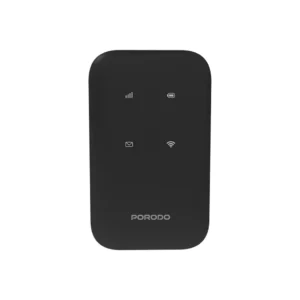 PORODO 4G LTE WIFI 6 POCKET ROUTER LFS132 BLACK PD-LFST132-BK