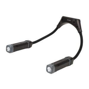 PORODO MAGNETIC DETACHABLE NECKBAND FLASHLIGHT BLACK
