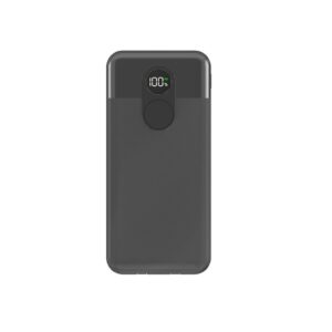 PORODO 20000MAH POWERBANK DIGITAL DISPLAY WITH INTEGRATED CABLE BLACK PB058 PD-PBFCH058-BK