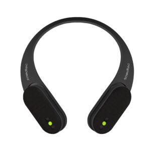 Enjoy immersive sound and hands-free convenience with the PORODO Soundtec Neck Audio Wireless Speaker.