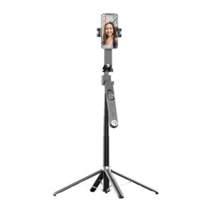 PORODO SELFIE STICK PRO X 360°AI SMART TRACKING BLACK PD-TRSLFT-BK