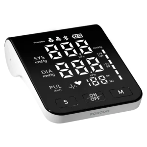 PORODO LIVEON DIGITAL BLOOD PRESSURE MONITOR DUAL USER MEMORY WHITE PDB01A2WH