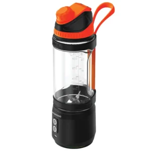 Start your day the right way with the Porodo Nutrimix Dual Spin Blender in sleek black