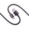 Power your devices efficiently and reliably with the PORODO USB-A to USB-C Braided Cable PD27W 1M Black (PDCBL0035BK).