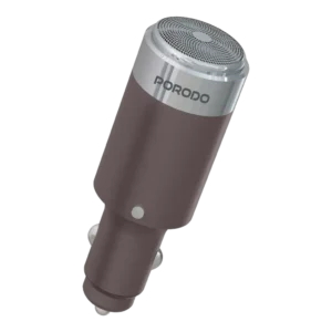 PORODO SHAVE N DRIVE MULTI FUNCTION CAR CHARGER SHAVER HEAD PD30W BROWN PDCCR30BR