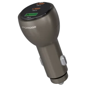 PORODO VALTRO MULTI PORT CAR CHARGER BROWN PDCCR35BR