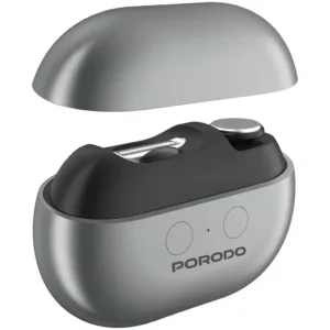 Upgrade your grooming routine with the Porodo Lifestyle Multi-Function Electric Nail Clipper in stylish grey (model PDENCLIM7GY).