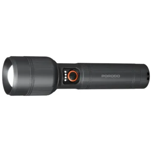 PORODO LIFESTYLE LUMALITE 2600 RECHARGEBLE FLASHLIGHT GRAY PDFL9972GY