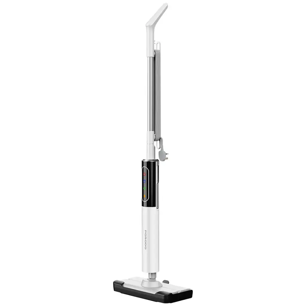 PORODO LIFESTYLE RAPIDSTEAM TOUCH CONTROL STEAM MOP WHITE PDHDTB506WH
