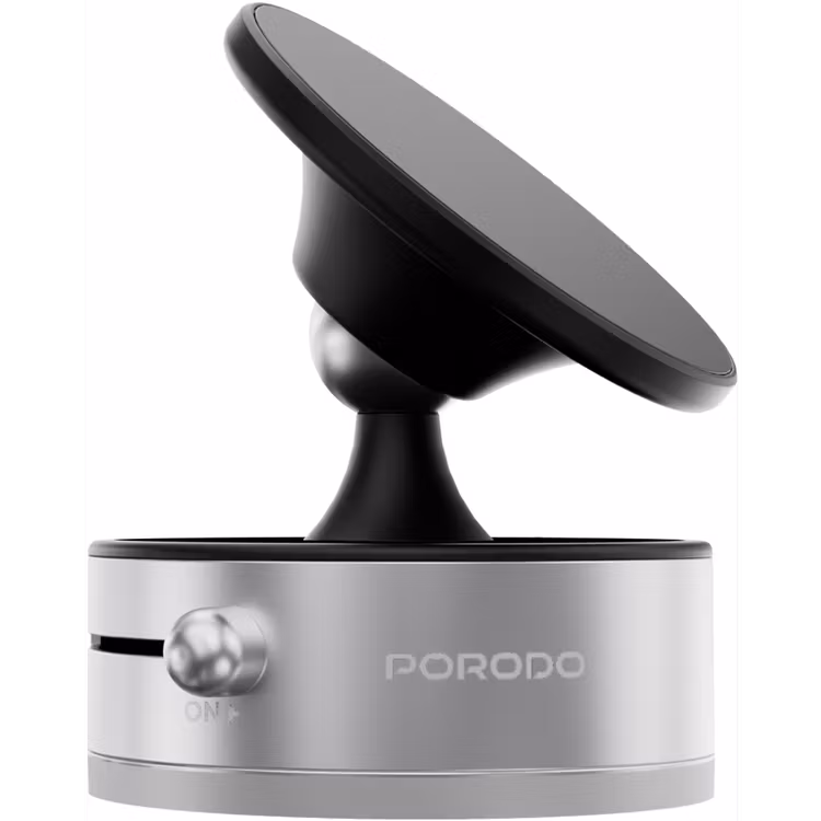 Enhance your hands-free experience with the PORODO Multi Surface MagSafe Phone Mount in Grey (PDHSM37DG).
