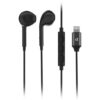 Powerology Stereo Earphones with Lightning Connector – Black