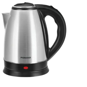 PORODO LIFESTYLE PYRO ELECTRIC STAINLESS STEEL KETTLE 360 ROTATING BASE SILVER PDLFST18ASL