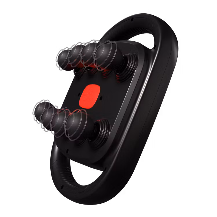 Unwind, recover, and rejuvenate with the Porodo Power Pulse 8-Head Massage Gun