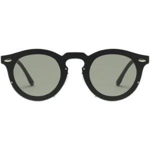 PORODO LIFESTYLE DALE ROUND FRAME SUNGLASSES BLACK PDLFST5201BK