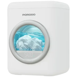 PORODO LIFESTYLE LAUNDER 1.7L PORTABLE MINI WASHING MACHINE WHITE PDLFSTBPM9WH
