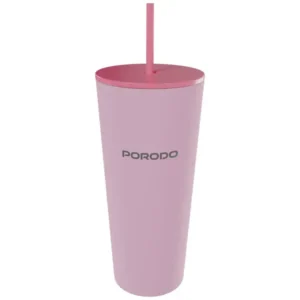 PORODO LIFESTYLE STAINLESS STEEL DOUBLE WALL TUMBLER PINK PDLFSTDN027PK
