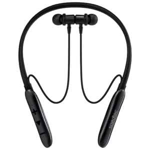 PORODO SOUNDTEC AURABAND NECKBAND ENC EARPHONES BLACK PDMT30BK