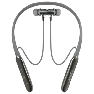 PORODO SOUNDTEC AURABAND NECKBAND ENC EARPHONES SILVER PDMT30SL