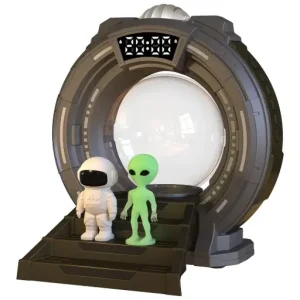 PORODO LIFESTYLE STARGATE LAMP ALIEN PROJECTION LIGHT DARK GREY PDSGPTR3WS