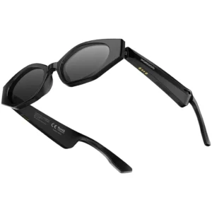 PORODO LIFESTYLE TIVORA AUDIO SMART SUNGLASSES BLACK PDSGUVP120BK