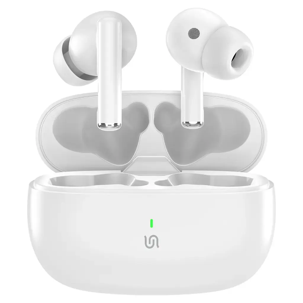 Experience next-level audio performance with the PORODO SOUNDTEC TRUE FLEX EARBUDS PRO WHITE (PDST2242WH).