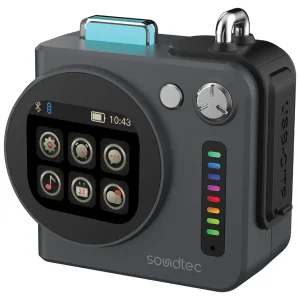 PORODO SOUNDTECH VIBEGO MINI RGB SPEAKER BLACK PDSTQS001GY