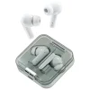 The Porodo Soundtech Vibe Wireless Earbuds (White) are designed to provide a premium audio experience combined with style and convenience.