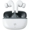 Experience the freedom of wireless audio with the Porodo Soundtech Nimbus True Wireless Earbuds in elegant white.