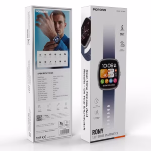 PORODO RONY 1.83 SPORT SMART WATCH SILVER PDT69SL