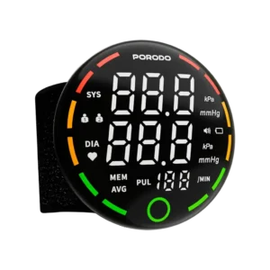 PORODO LIVEON DIGITAL BLOOD PRESSURE MONITOR ONE KEY MEASURE BLACK PDW01BBK