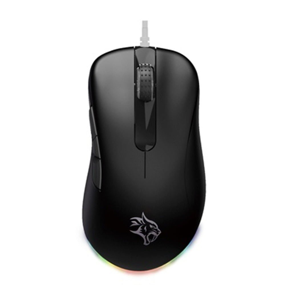 PORODO GAMING BLACKHAWK 8D GAMING MOUSE BLACK PDX318 - Image 2