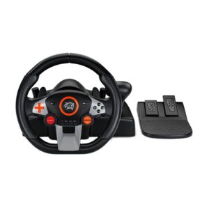PORODO GAMING STEERING WHEEL PS4/PS3/ SWITCH/PC/ANDROID PDX627