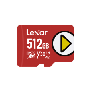 LEXAR PLAY MICROSDXC™ UHS-I CARDS-150MB/S - 512GB LMSPLAY512G-BNNNG