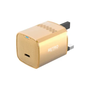 PAWA RETRO PD35W ONLY PD PORT UK CHARGER ORANGE TITANIUM PW-TCRT35UK-ORTT