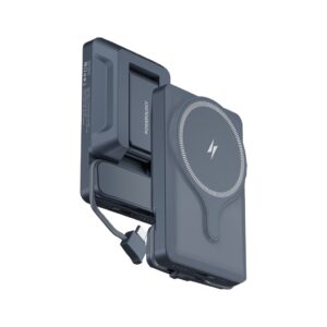 POWEROLOGY 5000MAH POWER BANK MAGSAFE CHARING AIR-VENT MOUNT 20PD GRAY PPBCHA32GY