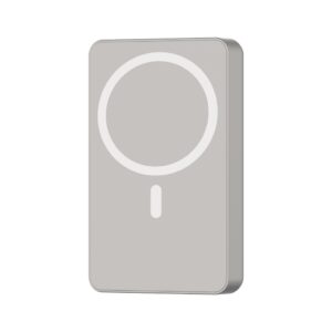 POWEROLOGY 10000MAH MAGSAFE ALUMINIUM POWERBANK TITANIUM PPBCHA34-TITANIUM