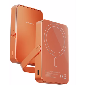 POWEROLOGY SPETEMOR 10000MAH MAGSAFE POWER GLASS SURFACE ORANGE PD20W PPBCHA36OG