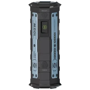 POWEROLOGY TORCHPOWER 20000MAH POWER BANK BUILT IN FLASHLIGHT BLACK PPBCHA91BK