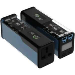 POWEROLOGY ENERGIE 27000MAH POWER BANK WITH AC OUTLET BLACK PPBCHA93BK