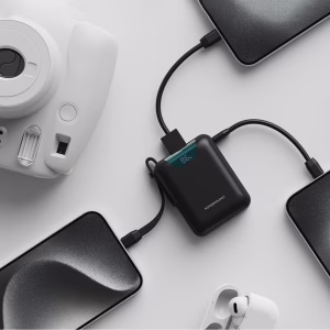 POWEROLOGY YORK 10000MAH POWERBANK BLACK PPBM101BK