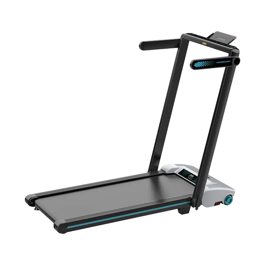 Take your fitness to the next level with the Powerology Incline Folding Treadmill PSM001