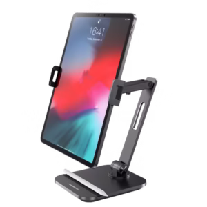 Enhance your hands-free experience with the Powerology Smart-Clamp Phone & Tablet Mount Black (PSM20BK).