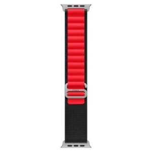 PAWA CALIFORNIA ALPINE 42/44/45/49MM STRAP RED BLACK PW-WLCAIW-BKRD