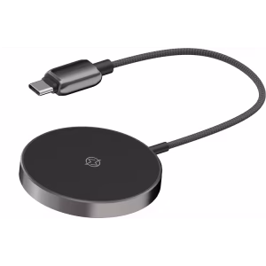 POWEROLOGY ZINCO SERIES WIRELESS CHARGING PAD DARK GREY PWC99DGY