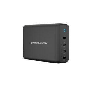 Supercharge your devices with the POWEROLOGY 165W GaN Desktop Charger